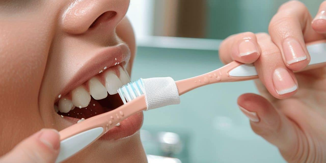 Comment se brosser les dents avec un pansement dentaire ?