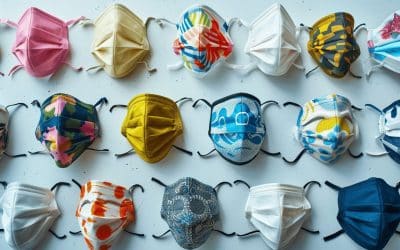 Notre sélection de masques anti covid personnalisés !